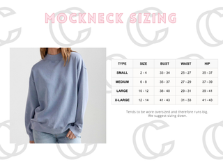 Baby Clothes Keepsake Oversized Mockneck
