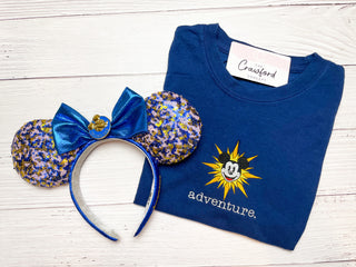 Adventure. Embroidered T-Shirt